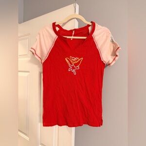 Free People Embroidered Shirt - Size Small